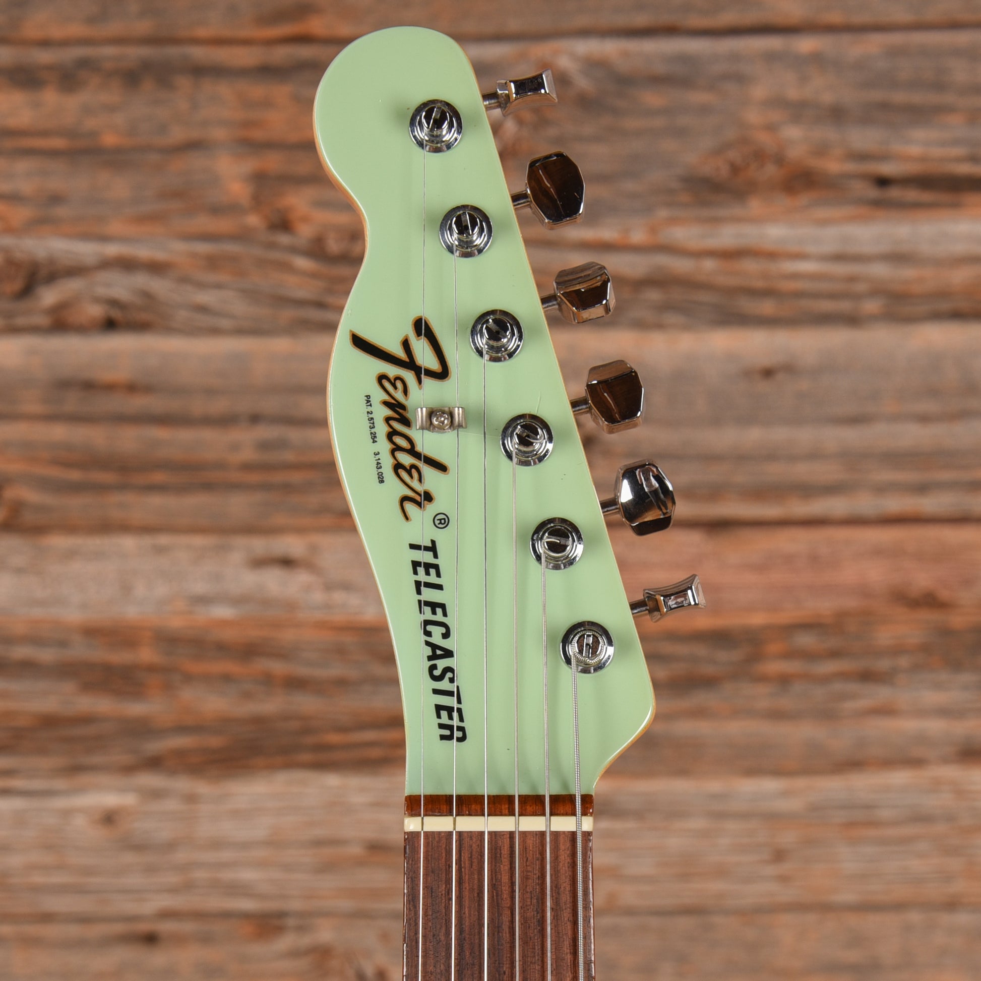 Fender Custom Shop '67 Telecaster NOS Daphne Blue 2007 LEFTY Electric Guitars / Solid Body