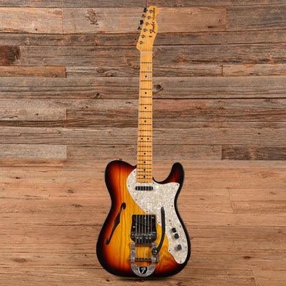 Fender Custom Shop 68 Tele Thinline Journeyman Relic Sunburst 2023 Electric Guitars / Solid Body