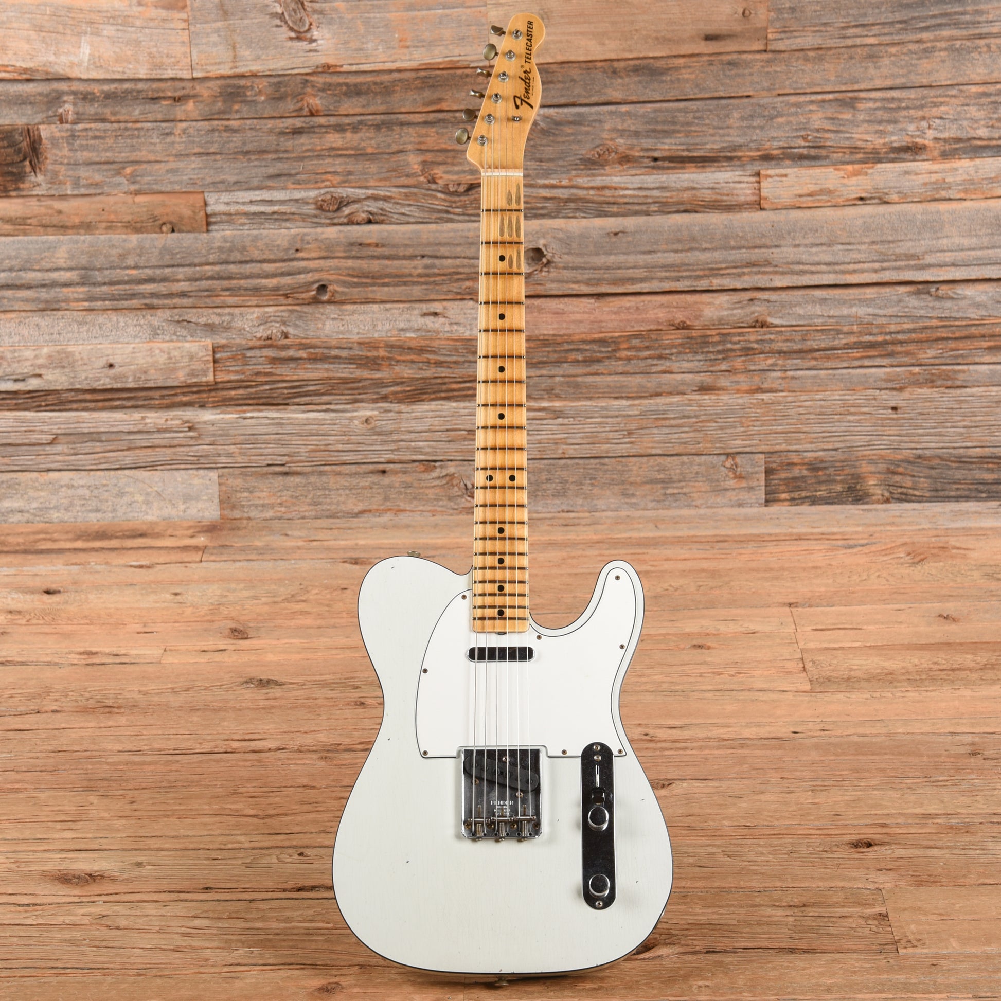 Fender Custom Shop '68 Telecaster Custom Journeyman Relic Olympic White 2024 Electric Guitars / Solid Body