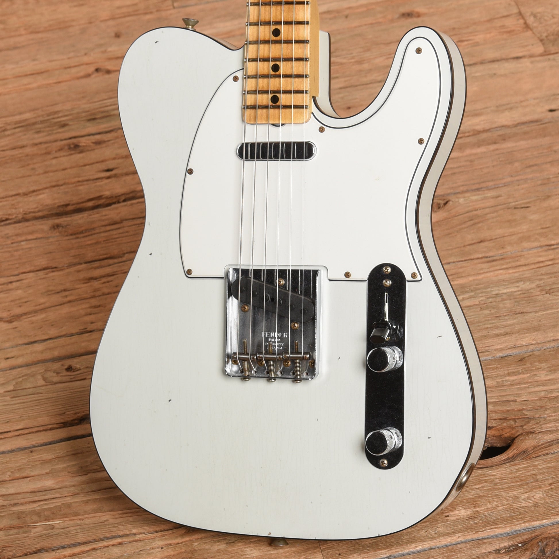 Fender Custom Shop '68 Telecaster Custom Journeyman Relic Olympic White 2024 Electric Guitars / Solid Body