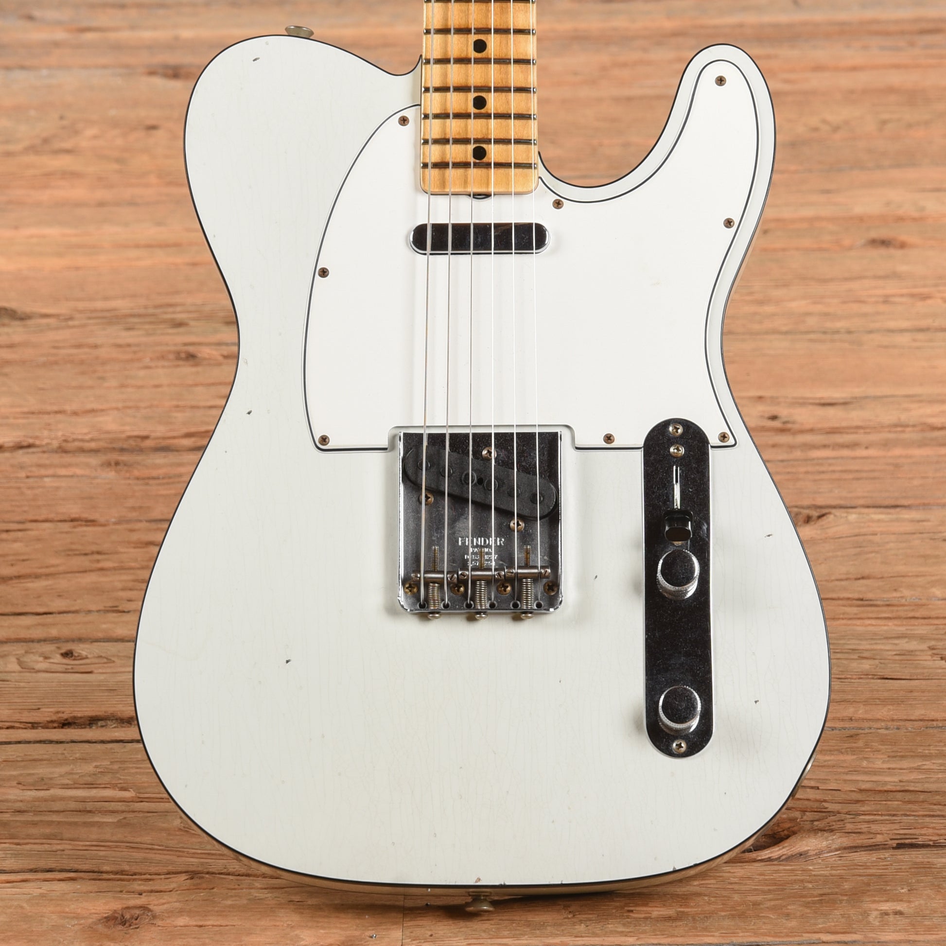 Fender Custom Shop '68 Telecaster Custom Journeyman Relic Olympic White 2024 Electric Guitars / Solid Body