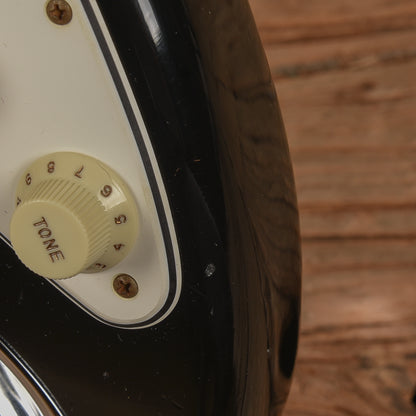 Fender Custom Shop '69 Maple Cap Stratocaster Journeyman Relic Black Electric Guitars / Solid Body