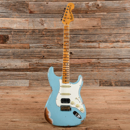 Fender Custom Shop '69 Stratocaster Heavy Relic Taos Turquoise 2023 Electric Guitars / Solid Body