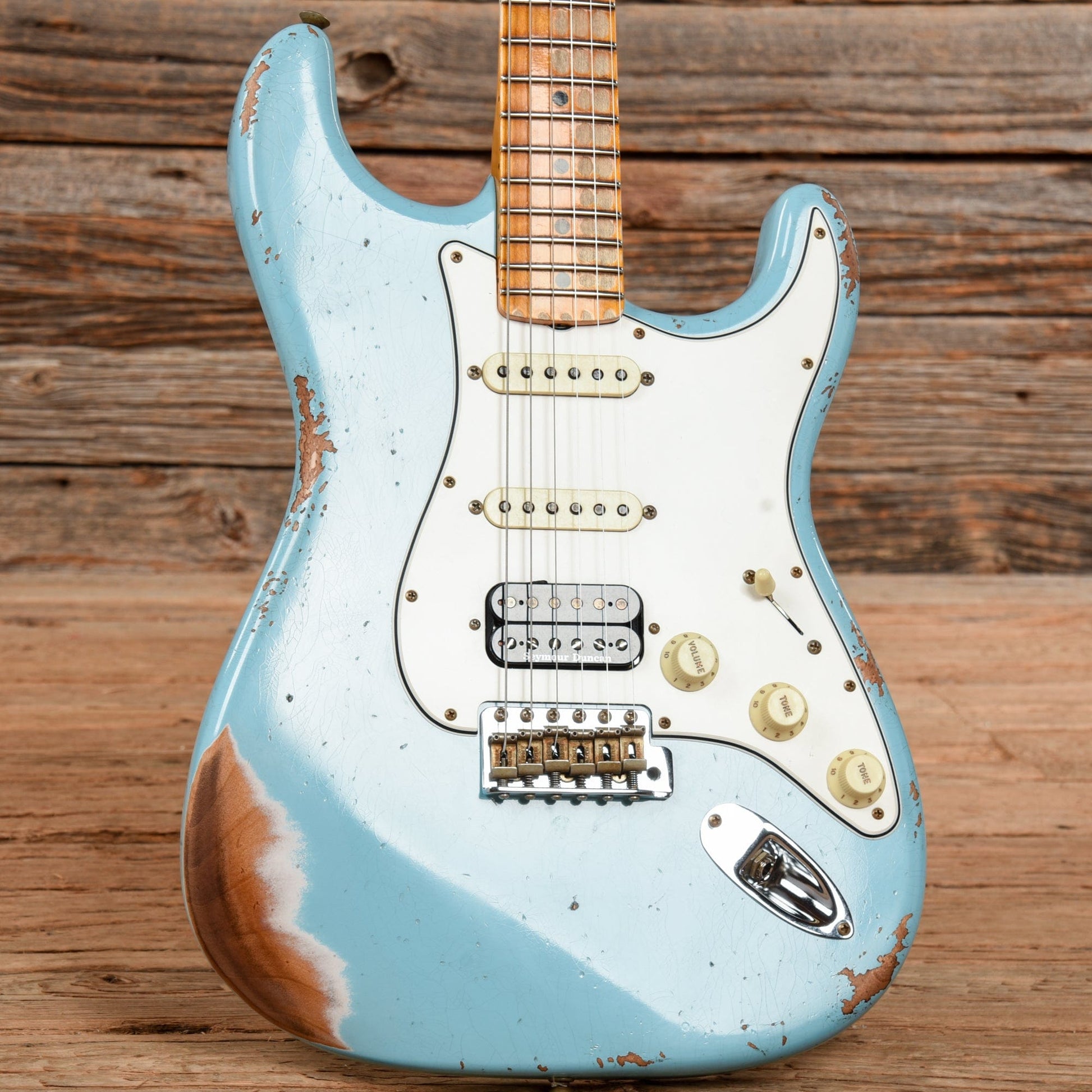 Fender Custom Shop '69 Stratocaster Heavy Relic Taos Turquoise 2023 Electric Guitars / Solid Body