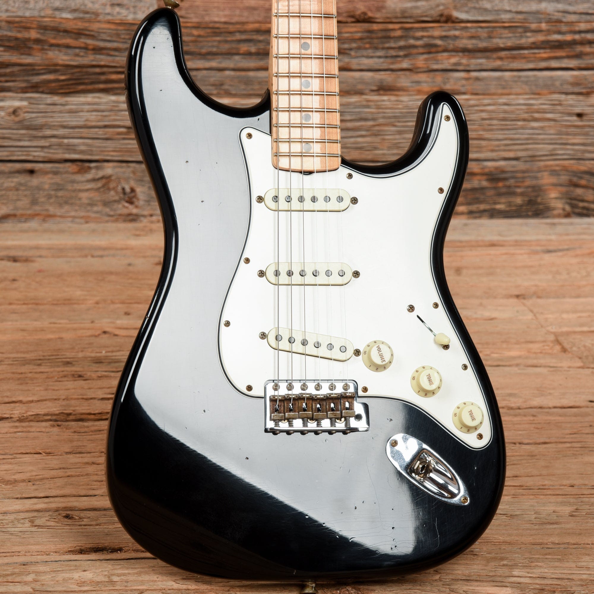 Fender Custom Shop '69 Stratocaster Journeyman Relic Black 2023 Electric Guitars / Solid Body