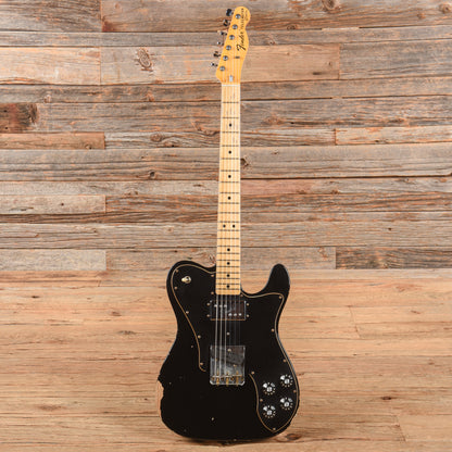 Fender Custom Shop '70s Telecaster Custom Journeyman Relic Black 2022 Electric Guitars / Solid Body