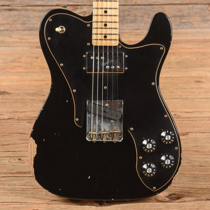 Fender Custom Shop '70s Telecaster Custom Journeyman Relic Black 2022 Electric Guitars / Solid Body