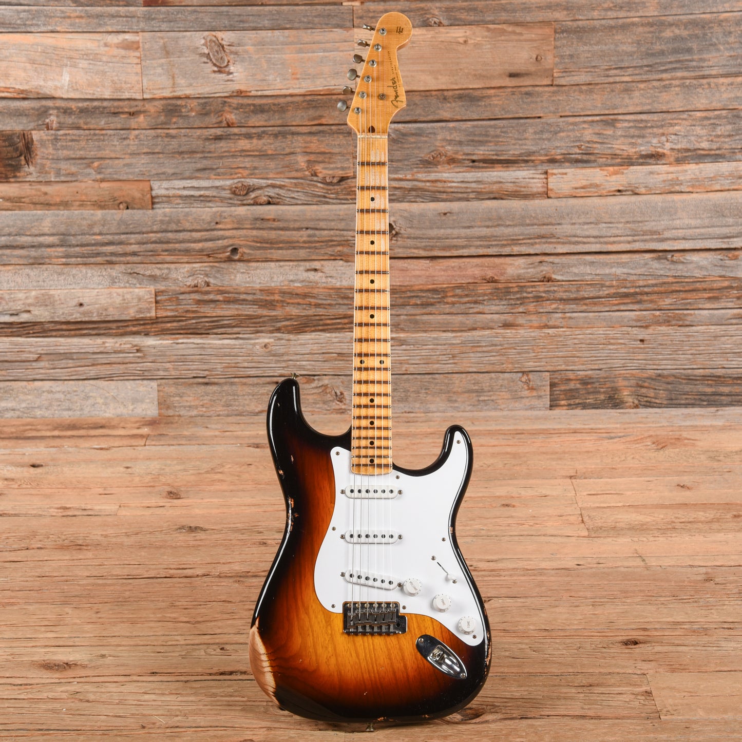 Fender Custom Shop 70th Anniversary '54 Stratocaster Relic Sunburst 2024 Electric Guitars / Solid Body