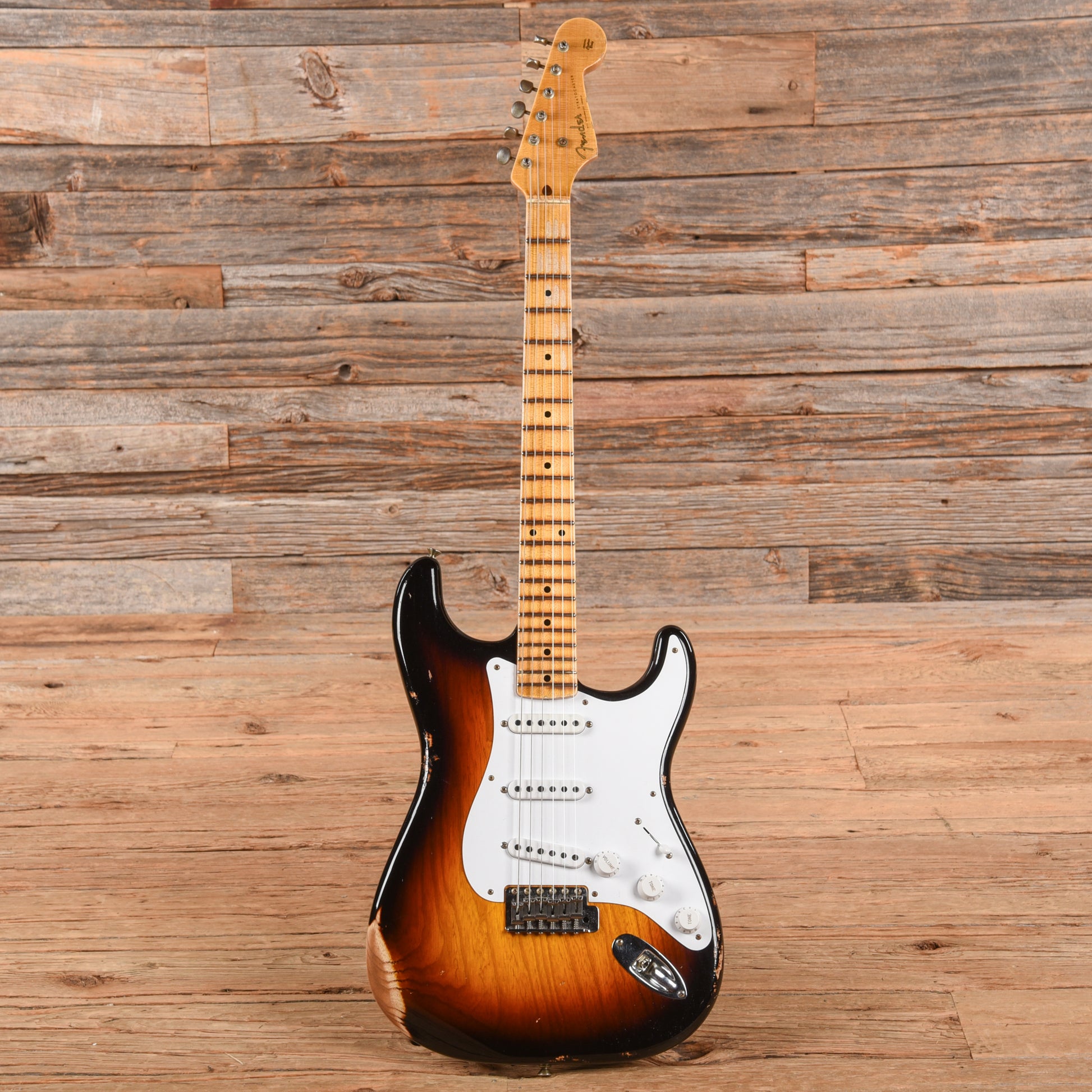 Fender Custom Shop 70th Anniversary '54 Stratocaster Relic Sunburst 2024 Electric Guitars / Solid Body
