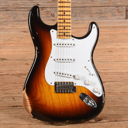 Fender Custom Shop 70th Anniversary '54 Stratocaster Relic Sunburst 2024 Electric Guitars / Solid Body