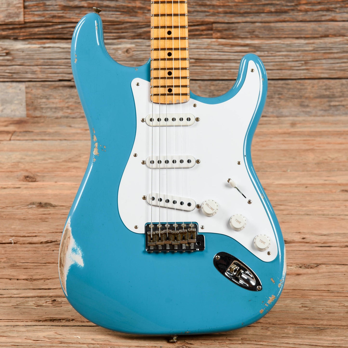 Fender Custom Shop 70th Anniversary '54 Stratocaster Relic Taos Turquois 2023 Electric Guitars / Solid Body