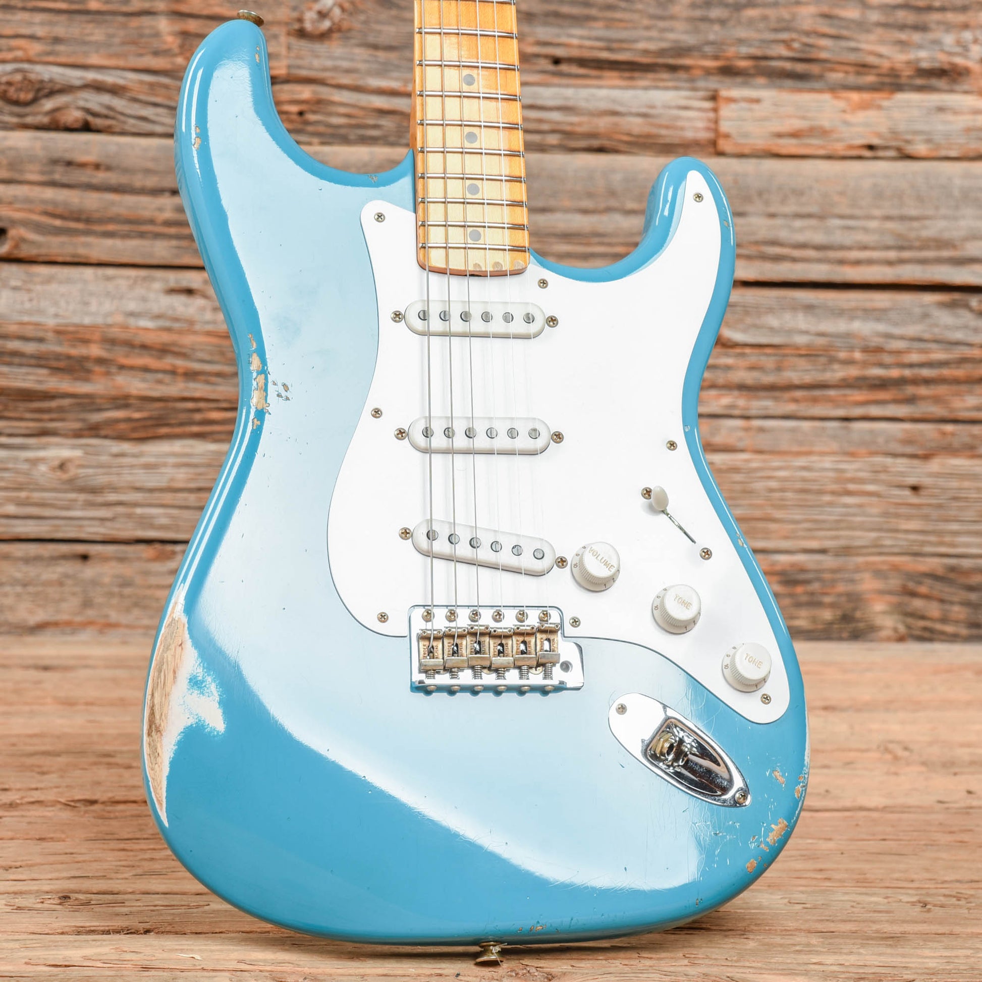Fender Custom Shop 70th Anniversary '54 Stratocaster Relic Taos Turquois 2023 Electric Guitars / Solid Body
