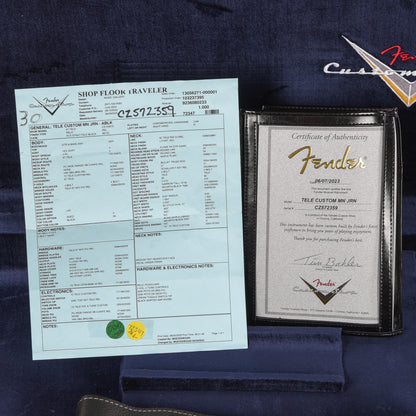 Fender Custom Shop '72 Telecaster Custom Journeyman Relic Black 2023 Electric Guitars / Solid Body