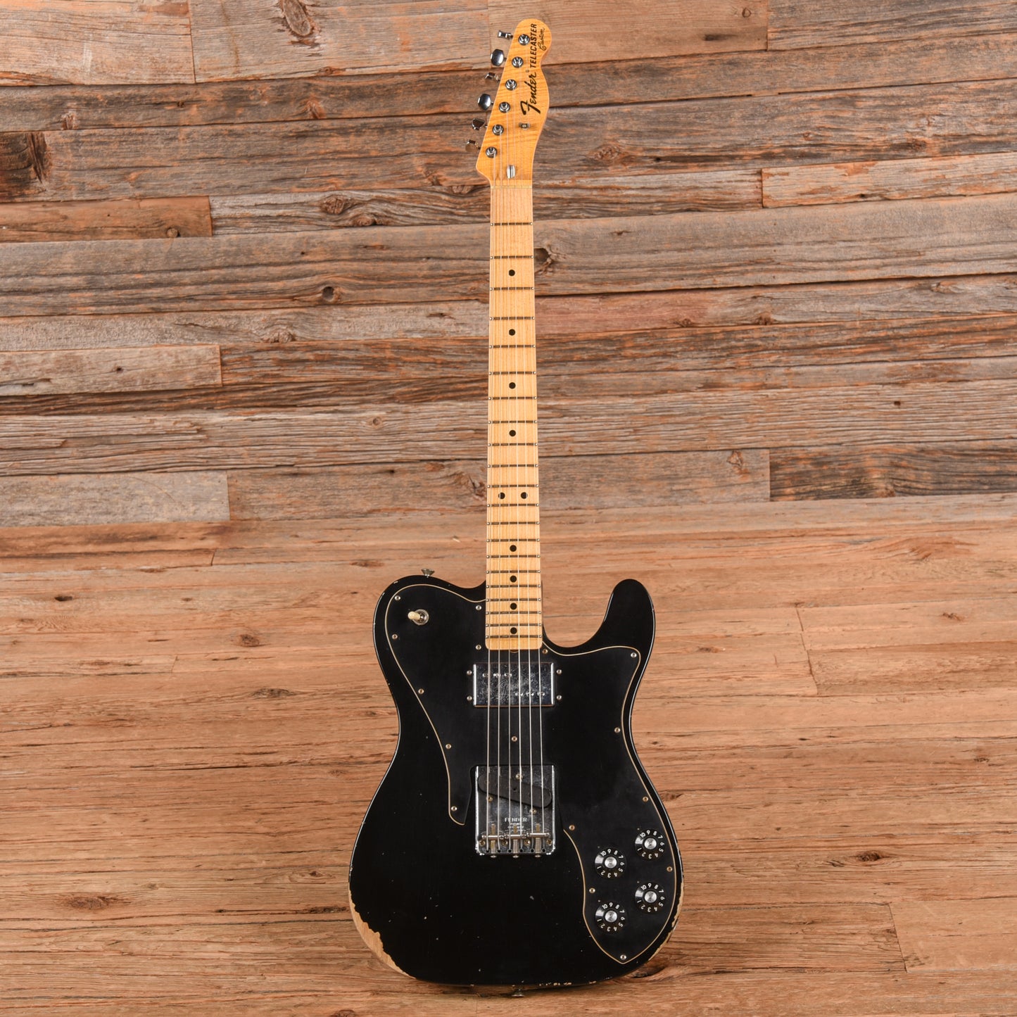 Fender Custom Shop '72 Telecaster Custom Journeyman Relic Black 2023 Electric Guitars / Solid Body