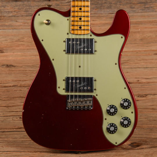 Fender Custom Shop '72 Telecaster Deluxe Journeyman Relic Candy Apple Red 2022 Electric Guitars / Solid Body