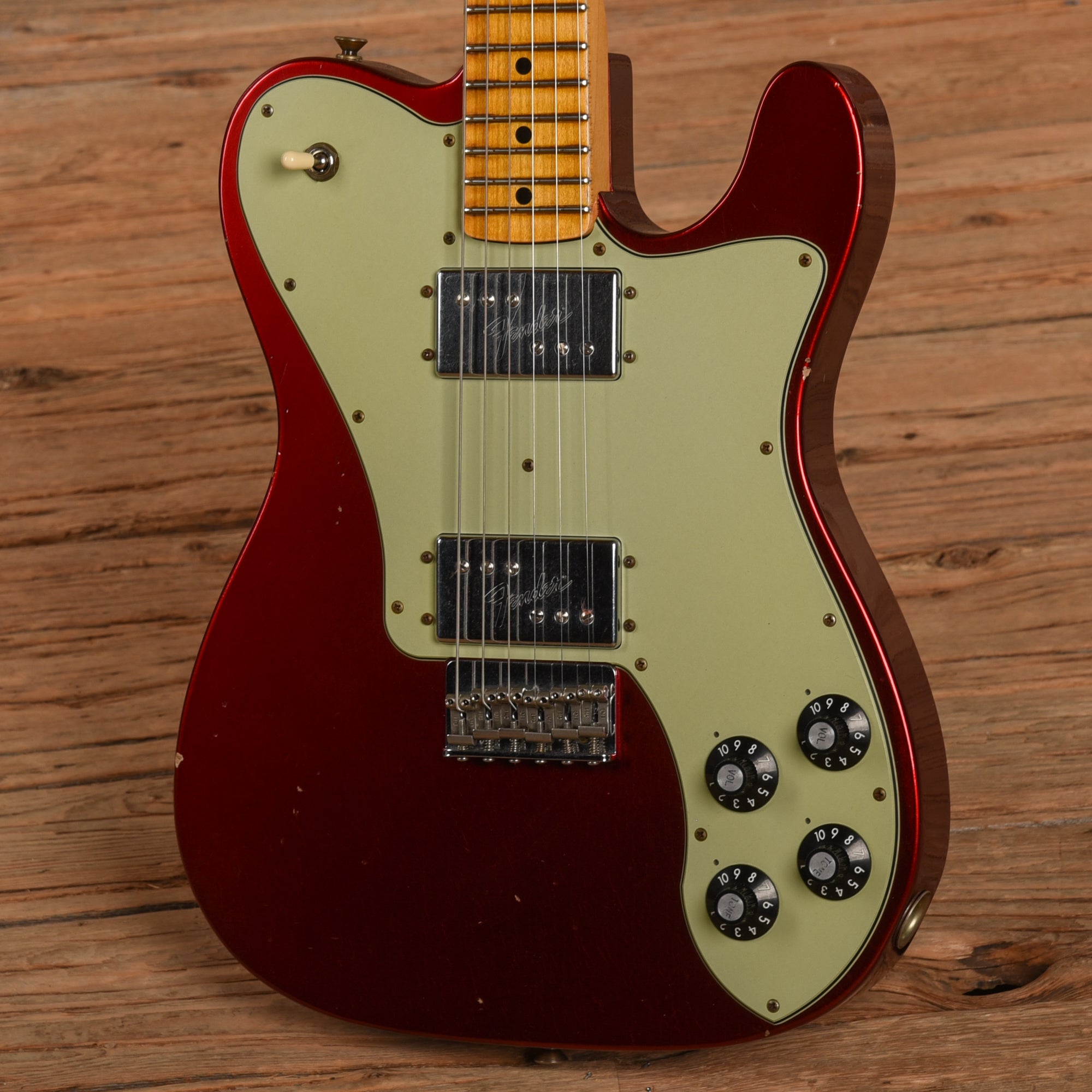 Fender Custom Shop '72 Telecaster Deluxe Journeyman Relic Candy Apple Red 2022 Electric Guitars / Solid Body