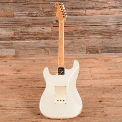 Fender Custom Shop 75th Anniversary Stratocaster Diamond White Pearl 2023 Electric Guitars / Solid Body