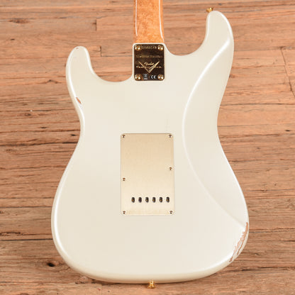 Fender Custom Shop 75th Anniversary Stratocaster Diamond White Pearl 2023 Electric Guitars / Solid Body