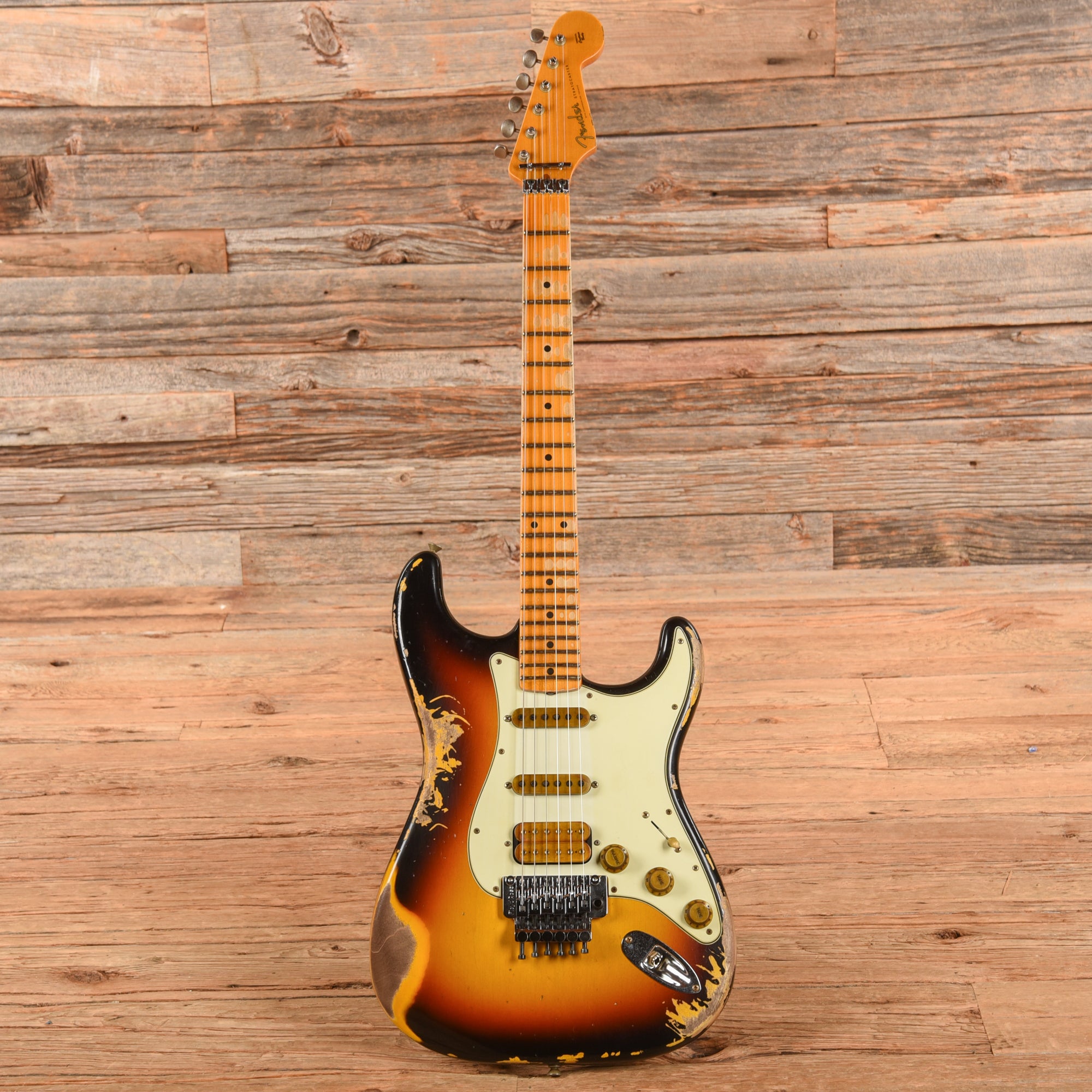 Fender Custom Shop Alley Cat Stratocaster Relic Sunburst 2022 Electric Guitars / Solid Body