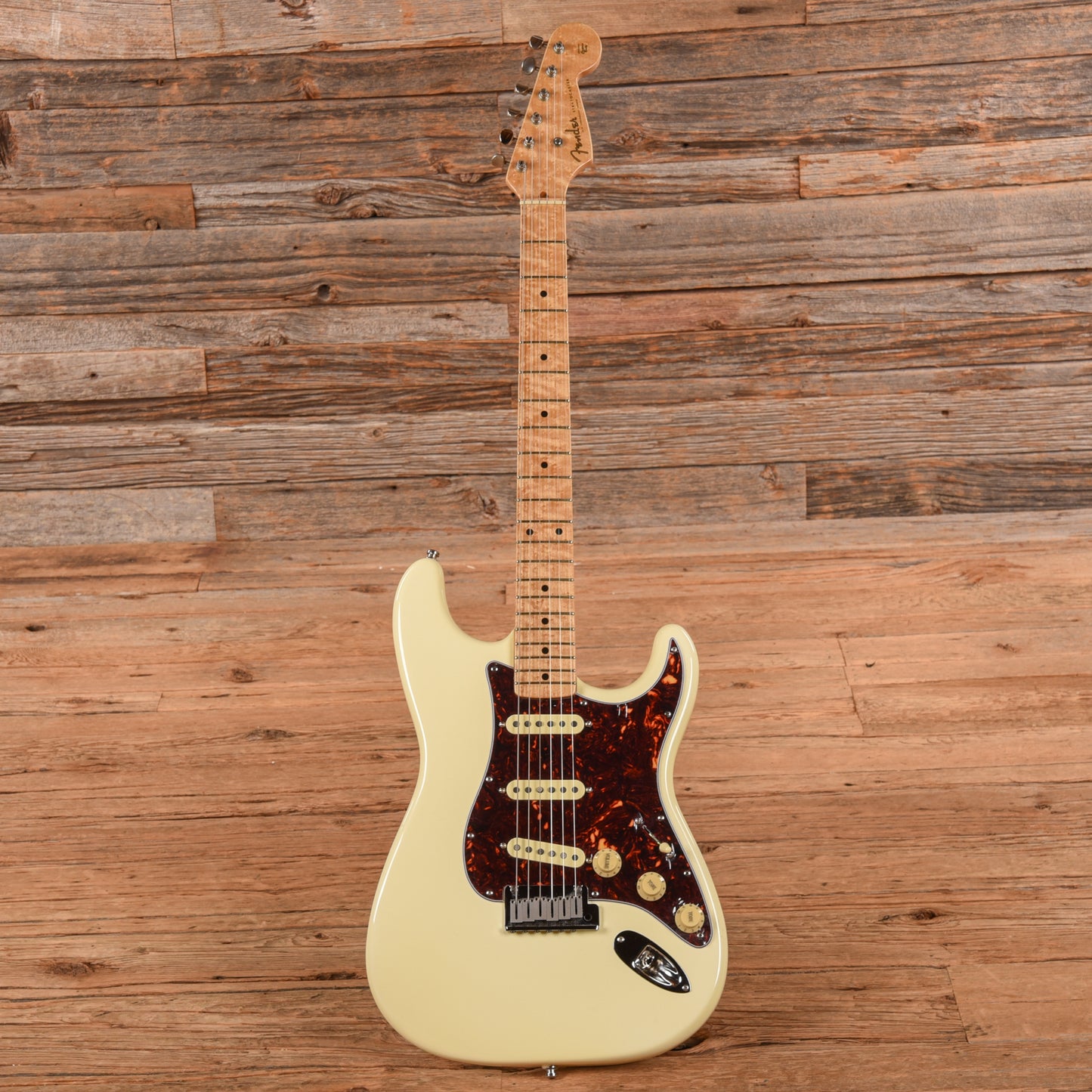 Fender Custom Shop American Classic Stratocaster Olympic White 1994 Electric Guitars / Solid Body