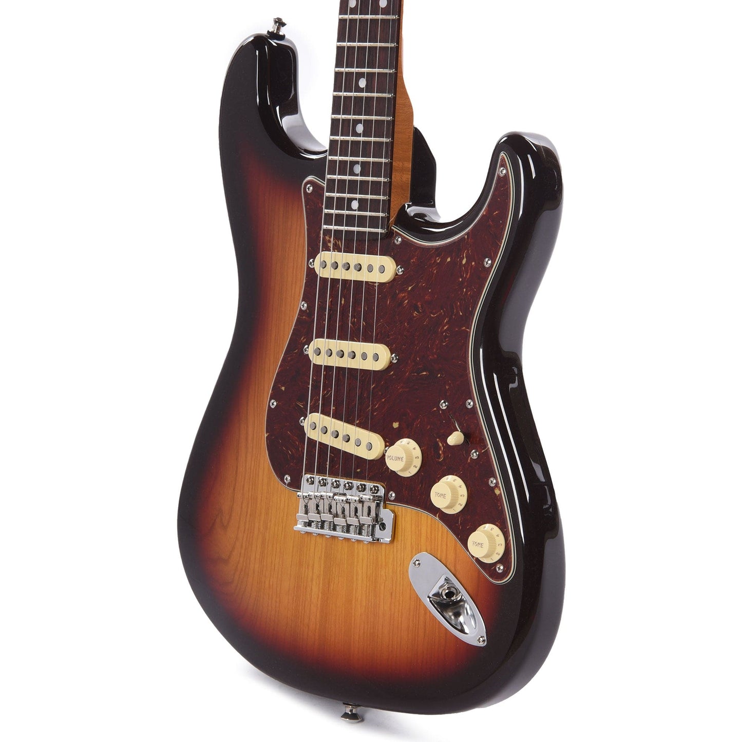 Fender Custom Shop American Custom Stratocaster Chocolate 3-Color Sunburst Electric Guitars / Solid Body