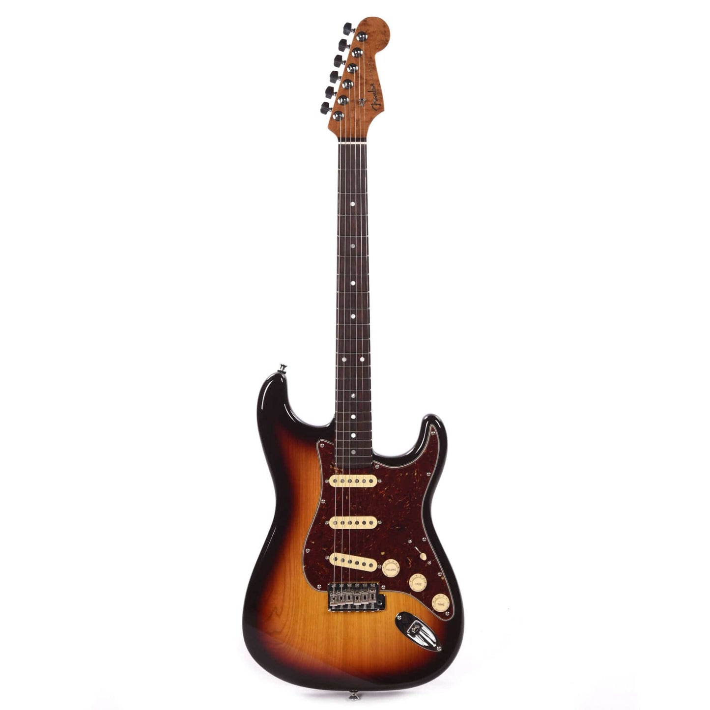Fender Custom Shop American Custom Stratocaster Chocolate 3-Color Sunburst Electric Guitars / Solid Body