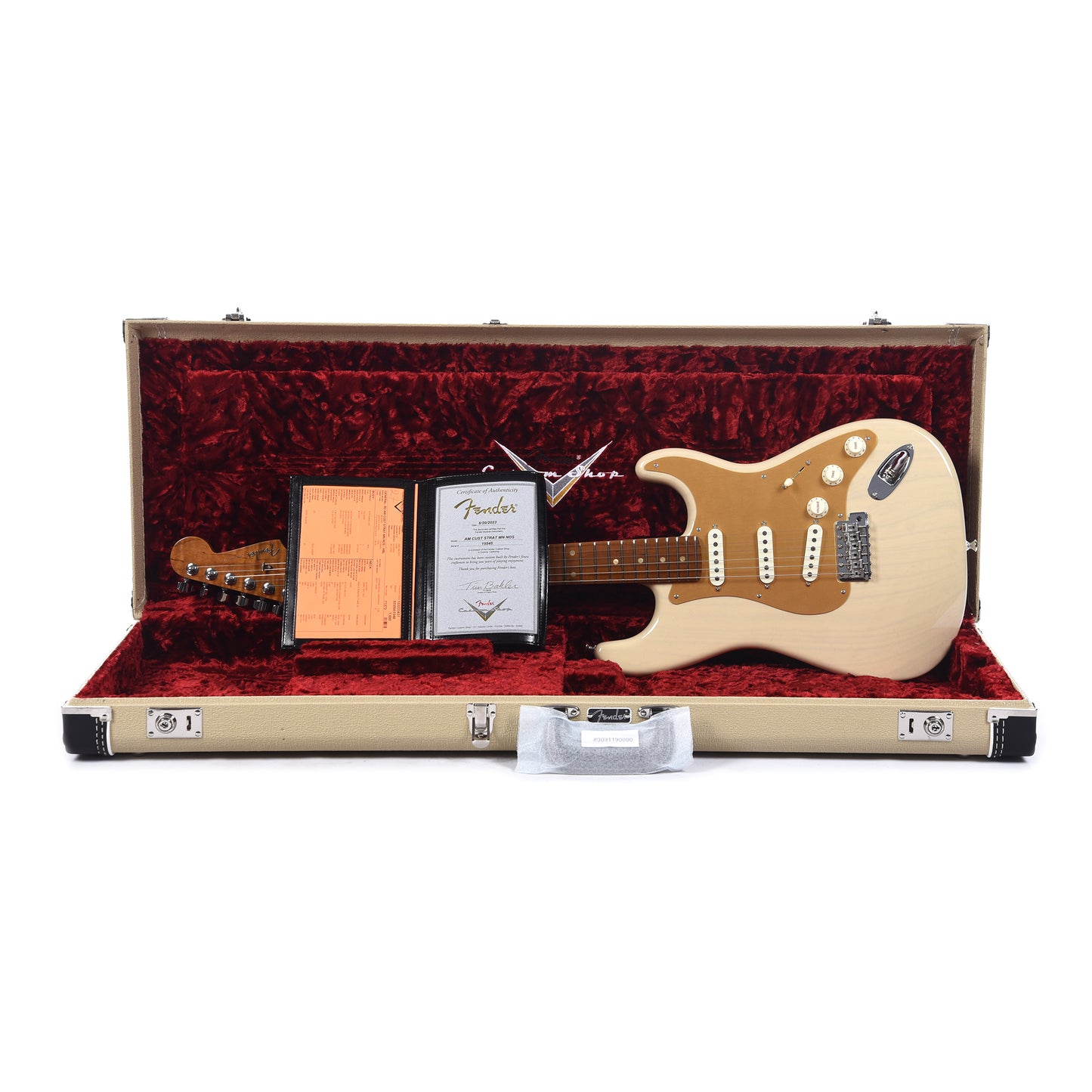 Fender Custom Shop American Custom Stratocaster Honey Blonde Electric Guitars / Solid Body