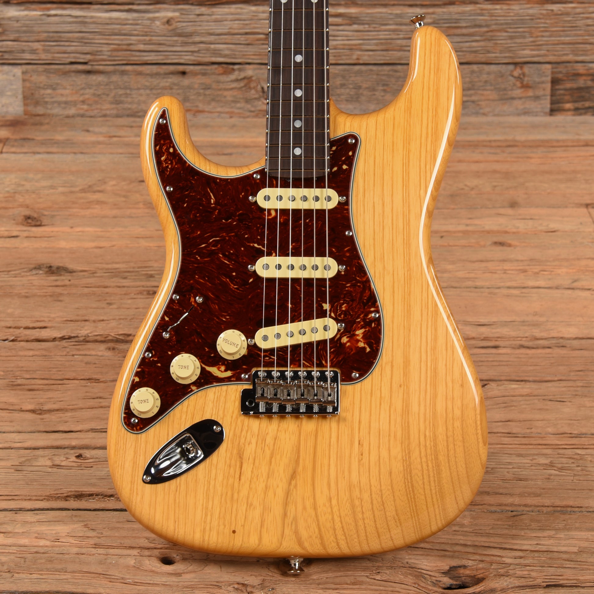 Fender Custom Shop American Custom Stratocaster Natural 2024 Electric Guitars / Solid Body