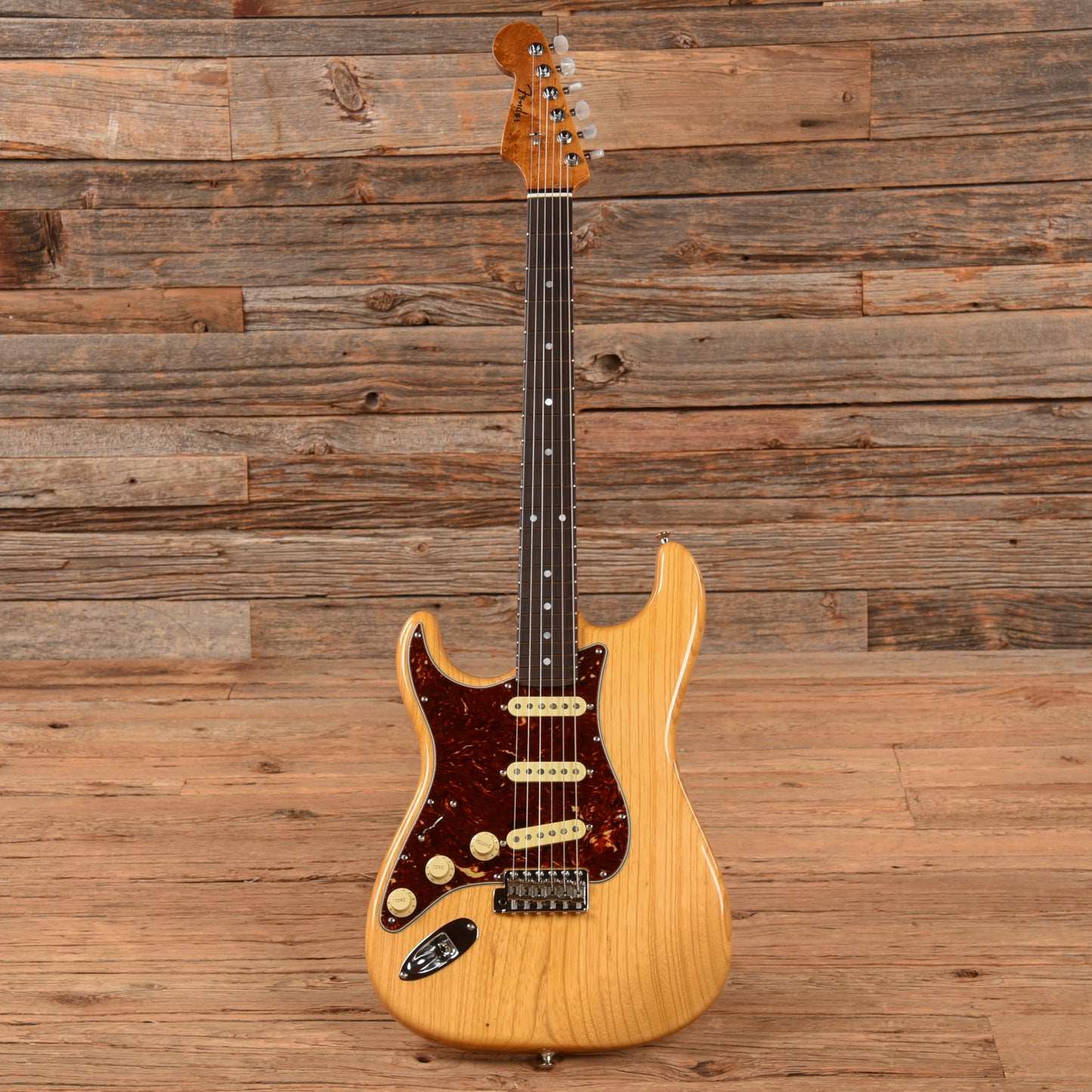 Fender Custom Shop American Custom Stratocaster Natural 2024 Electric Guitars / Solid Body
