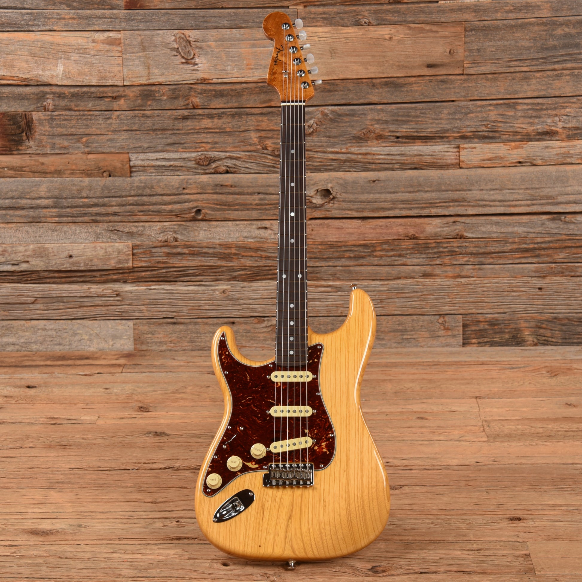Fender Custom Shop American Custom Stratocaster Natural 2024 Electric Guitars / Solid Body