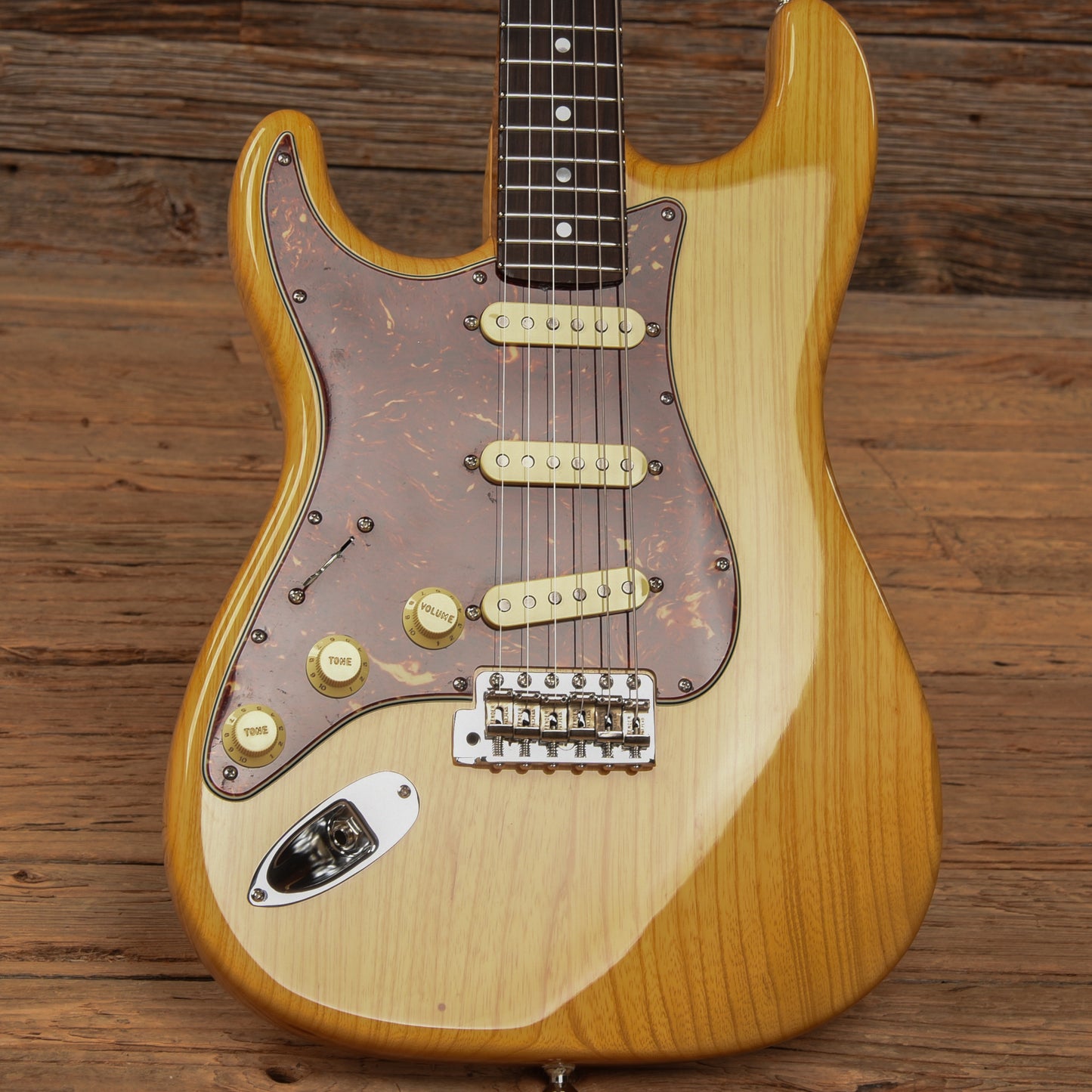 Fender Custom Shop American Custom Stratocaster Natural 2024 Electric Guitars / Solid Body
