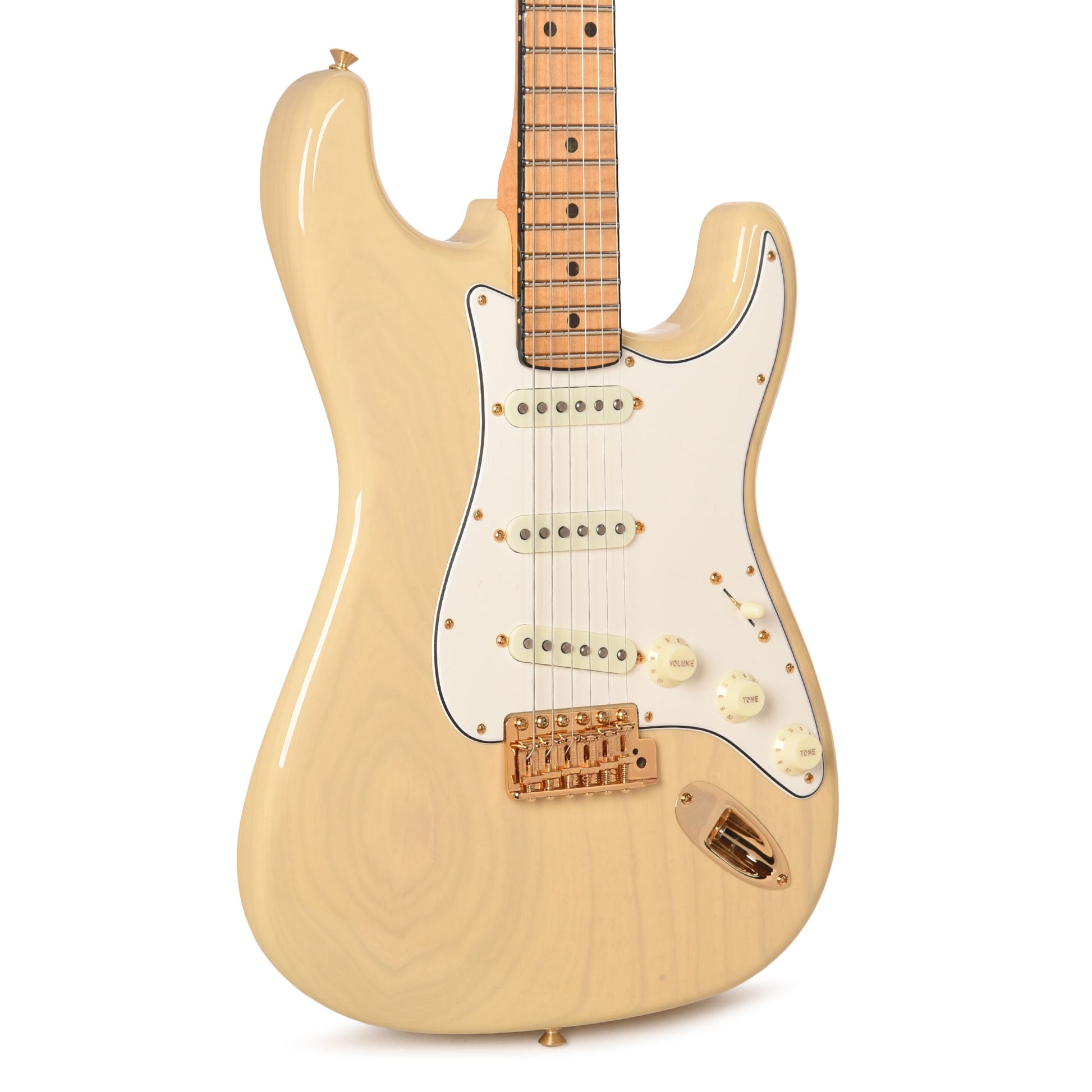 Fender Custom Shop American Custom Stratocaster NOS Honey Blonde Electric Guitars / Solid Body