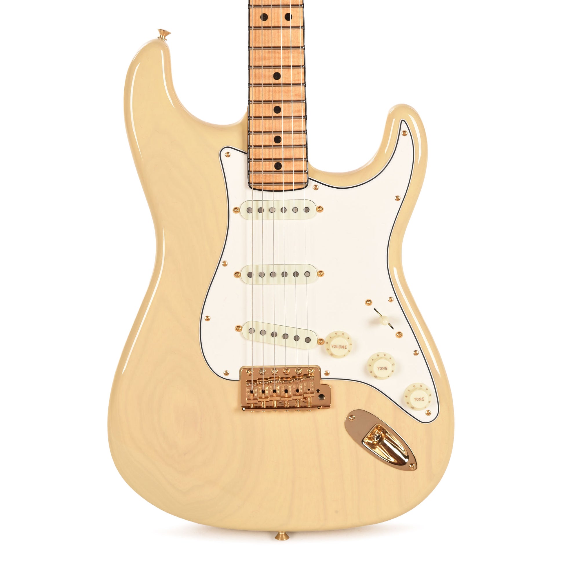 Fender Custom Shop American Custom Stratocaster NOS Honey Blonde Electric Guitars / Solid Body