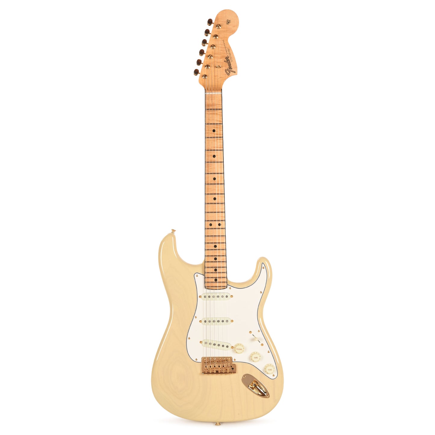 Fender Custom Shop American Custom Stratocaster NOS Honey Blonde Electric Guitars / Solid Body