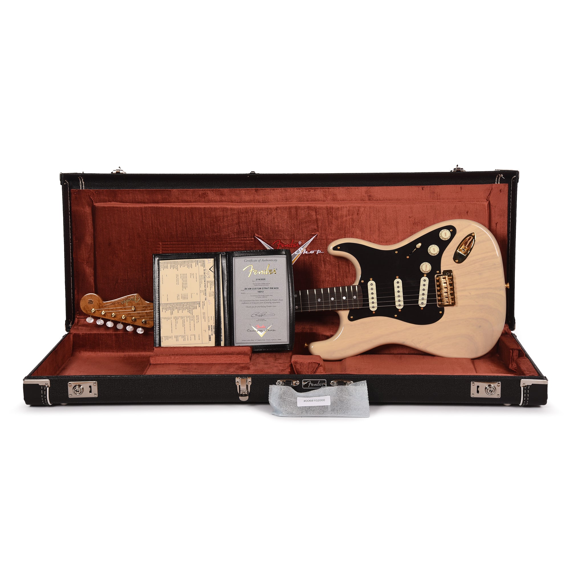 Fender Custom Shop American Custom Stratocaster NOS Vintage Blonde Electric Guitars / Solid Body