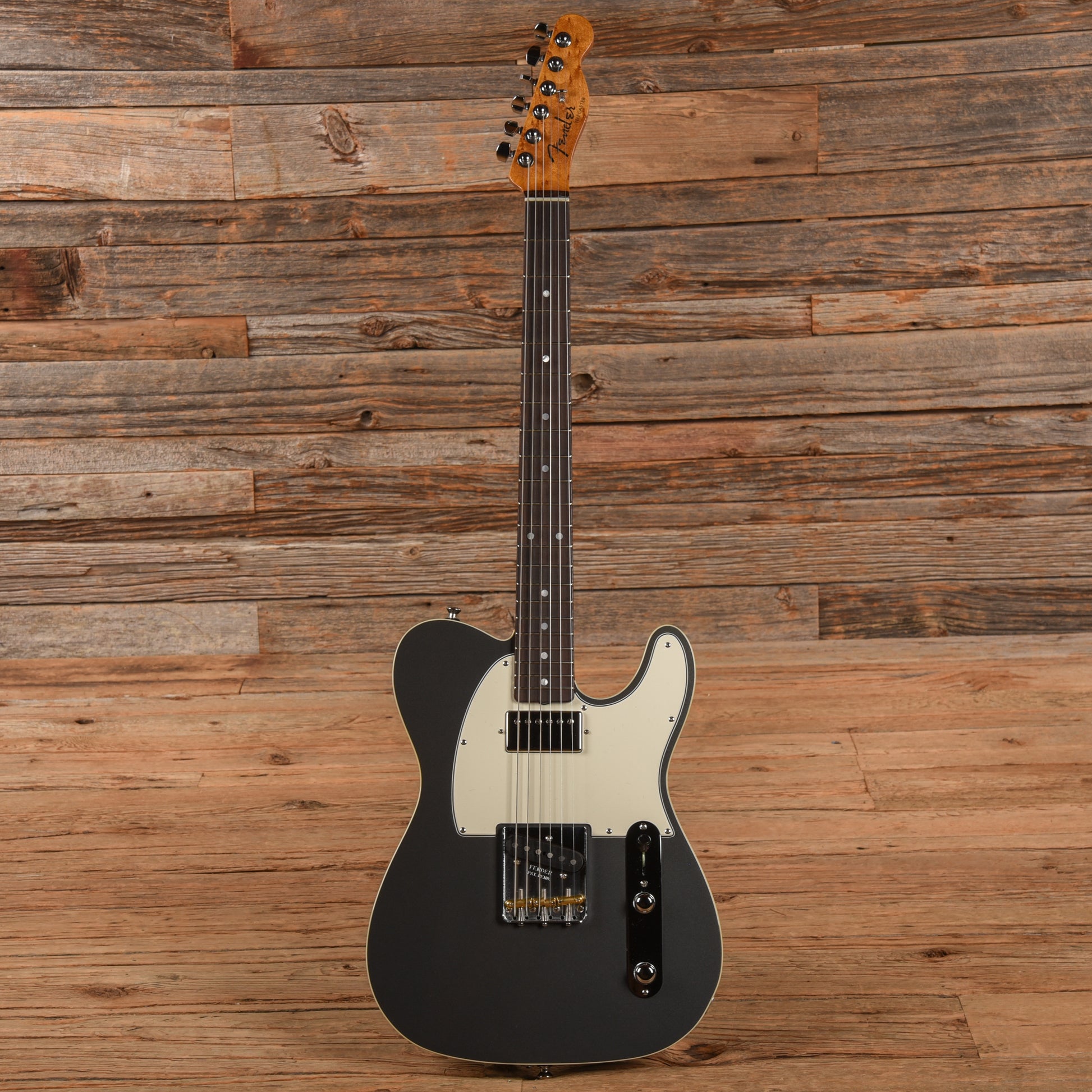 Fender Custom Shop American Custom Telecaster Charcoal Frost Metallic 2024 Electric Guitars / Solid Body