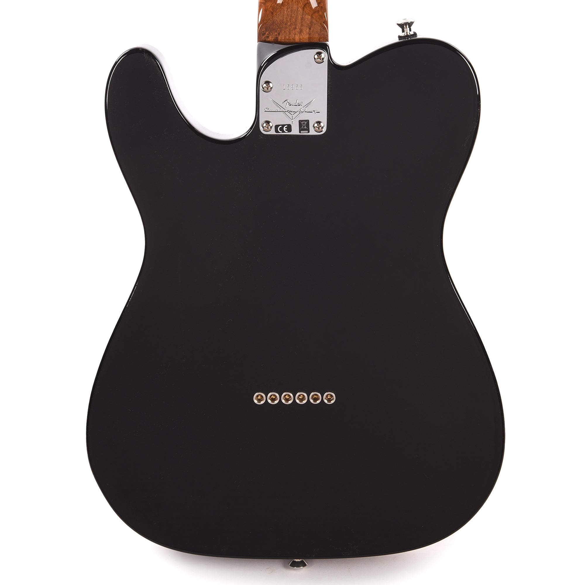 Fender Custom Shop American Custom Telecaster Charcoal Frost Metallic Electric Guitars / Solid Body