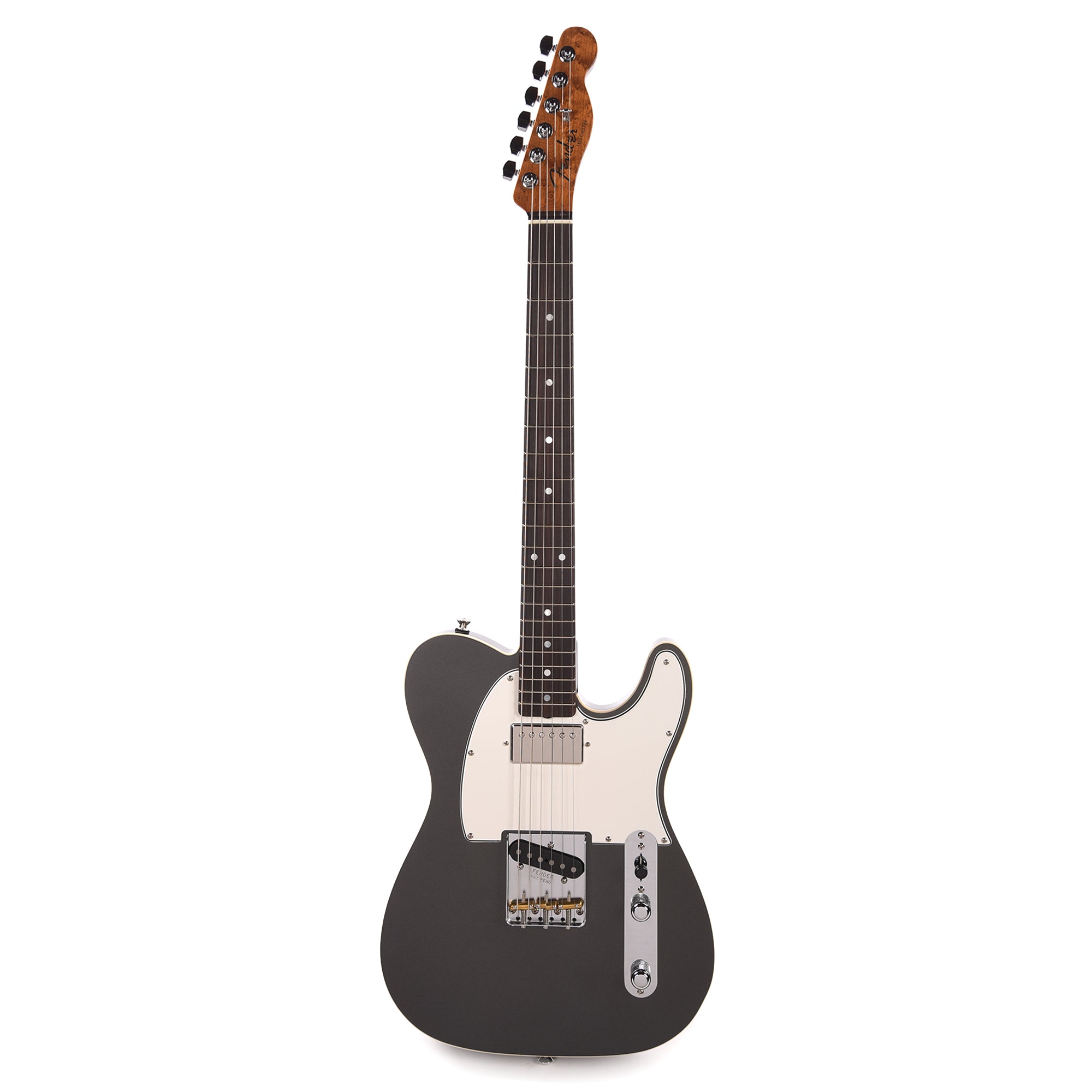 Fender Custom Shop American Custom Telecaster Charcoal Frost Metallic Electric Guitars / Solid Body