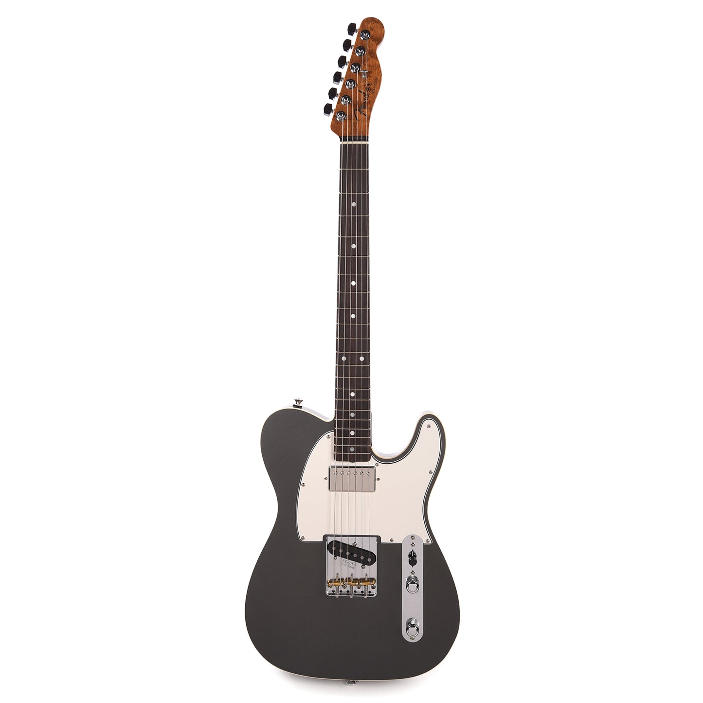 Fender Custom Shop American Custom Telecaster Charcoal Frost Metallic Electric Guitars / Solid Body