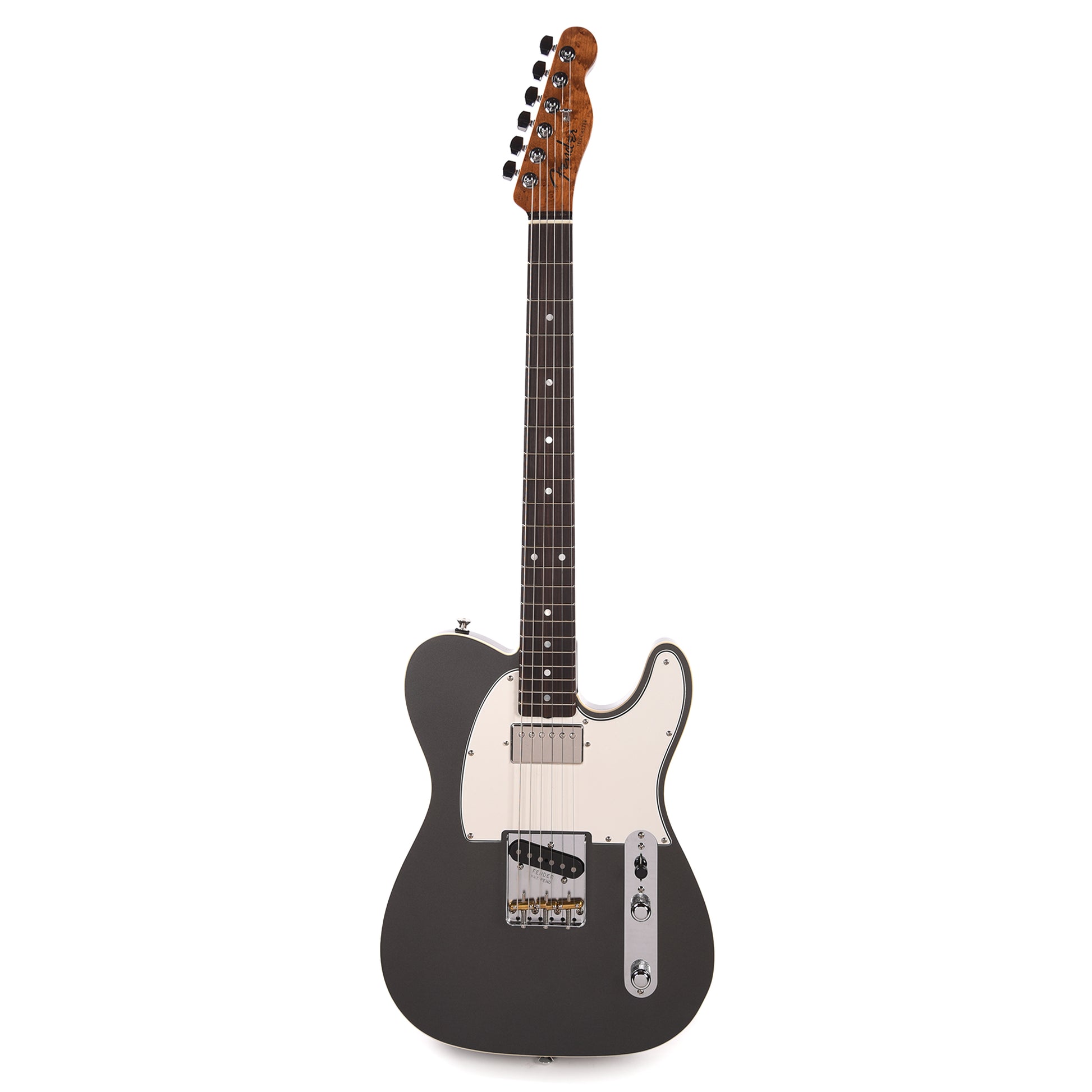 Fender Custom Shop American Custom Telecaster Charcoal Frost Metallic Electric Guitars / Solid Body