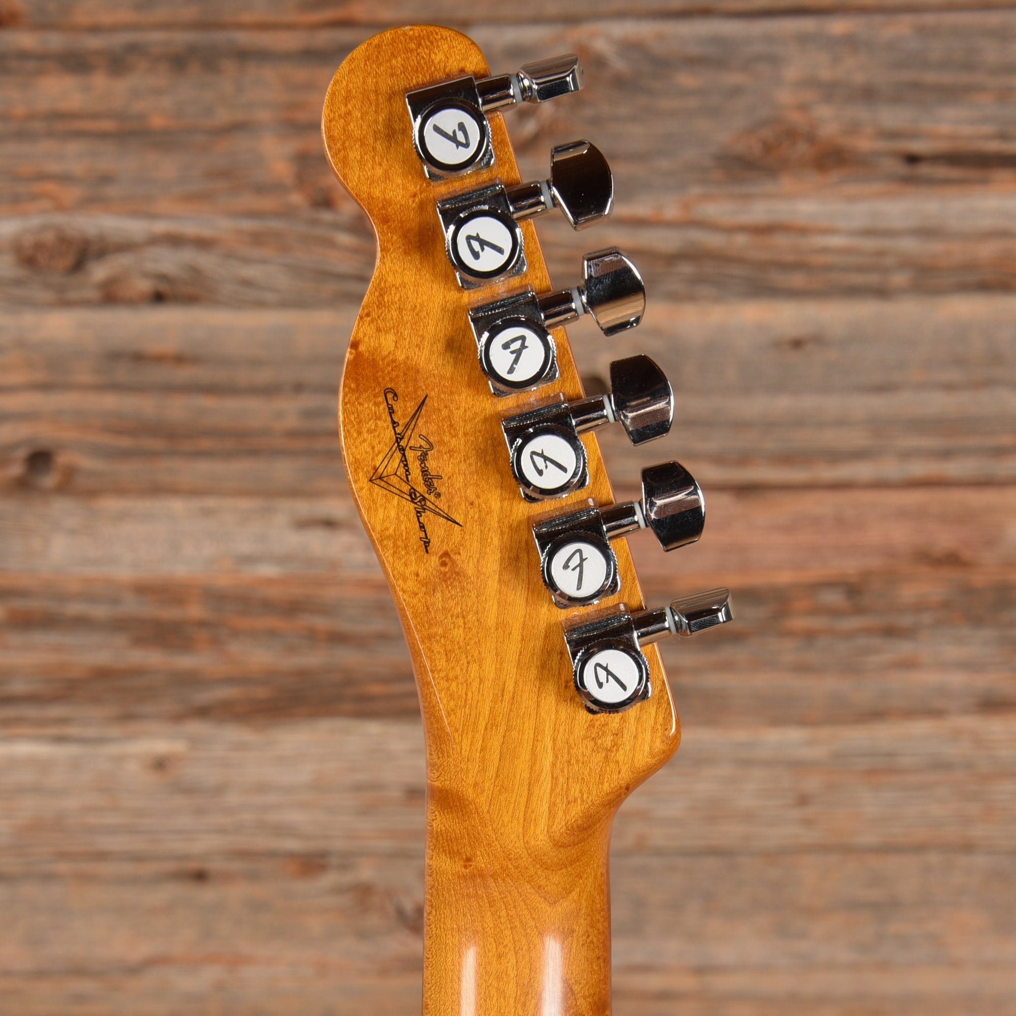 Fender Custom Shop American Custom Telecaster Violin Burst 2022 Electric Guitars / Solid Body