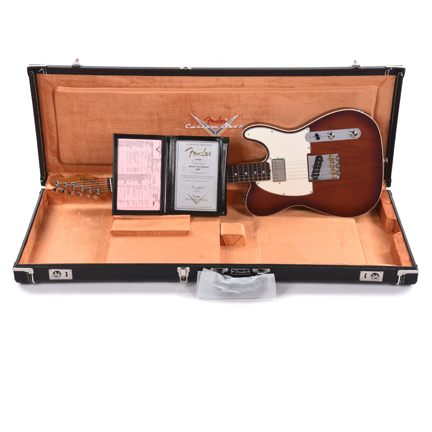 Fender Custom Shop American Custom Telecaster Violin Burst Electric Guitars / Solid Body
