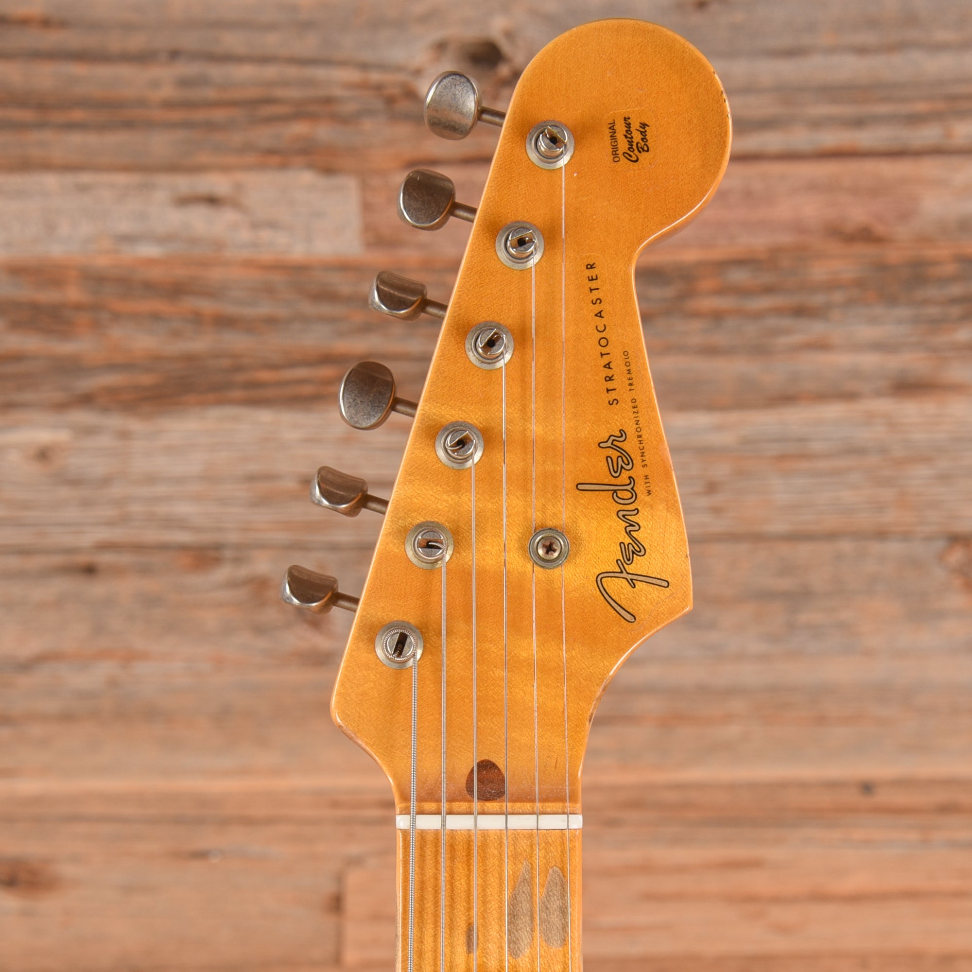 Fender Custom Shop Ancho Poblano Stratocaster Journeyman Relic Opaque White Blonde 2017 Electric Guitars / Solid Body