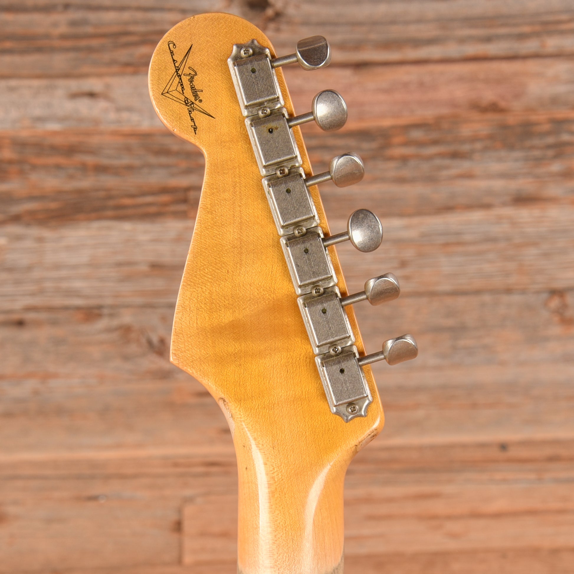 Fender Custom Shop Ancho Poblano Stratocaster Journeyman Relic Opaque White Blonde 2017 Electric Guitars / Solid Body