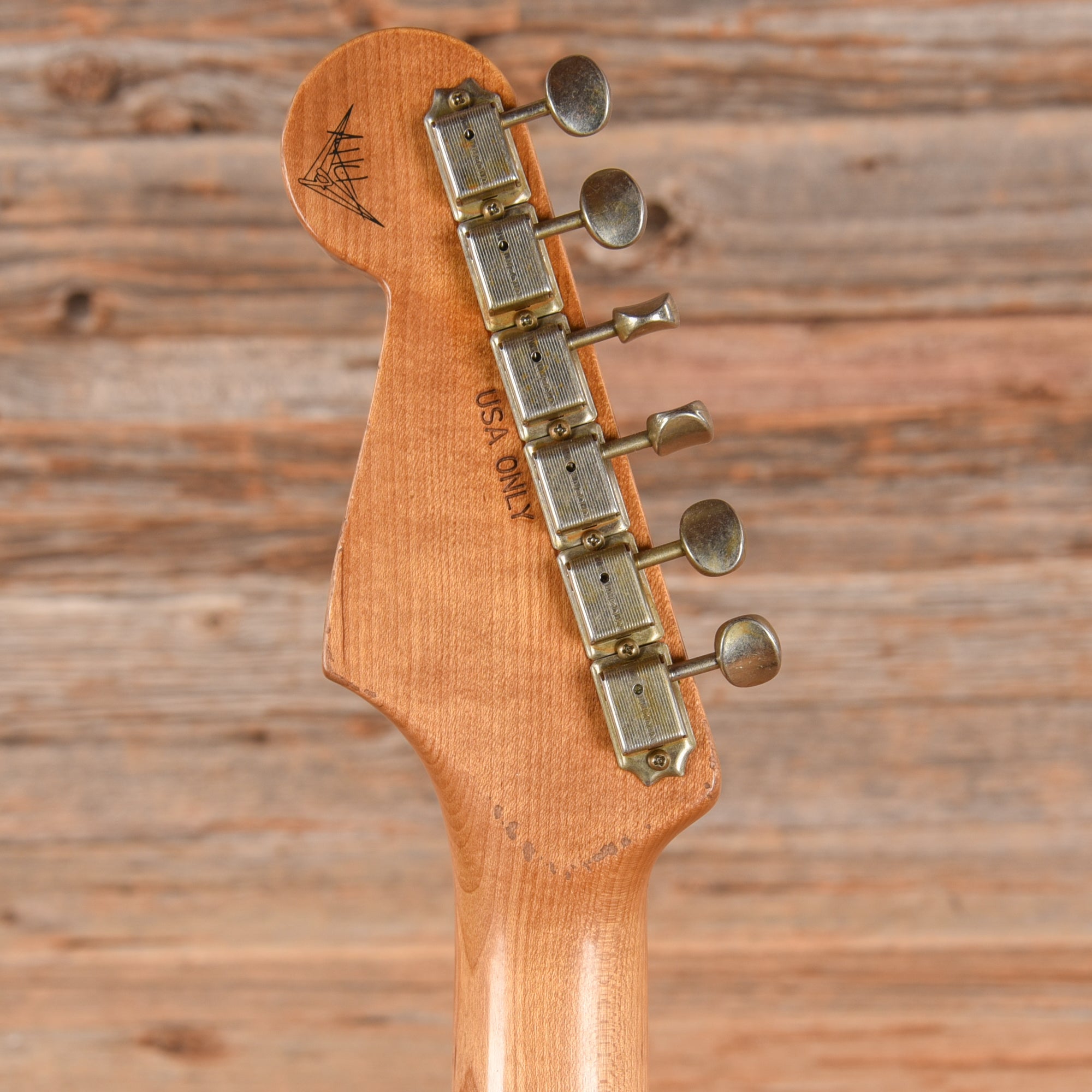 Fender Custom Shop Andy Hicks Masterbuilt '64 Fat Stratocaster  Journeyman Relic w/Brazilian Rosewood Fretboard Sunburst Electric Guitars / Solid Body