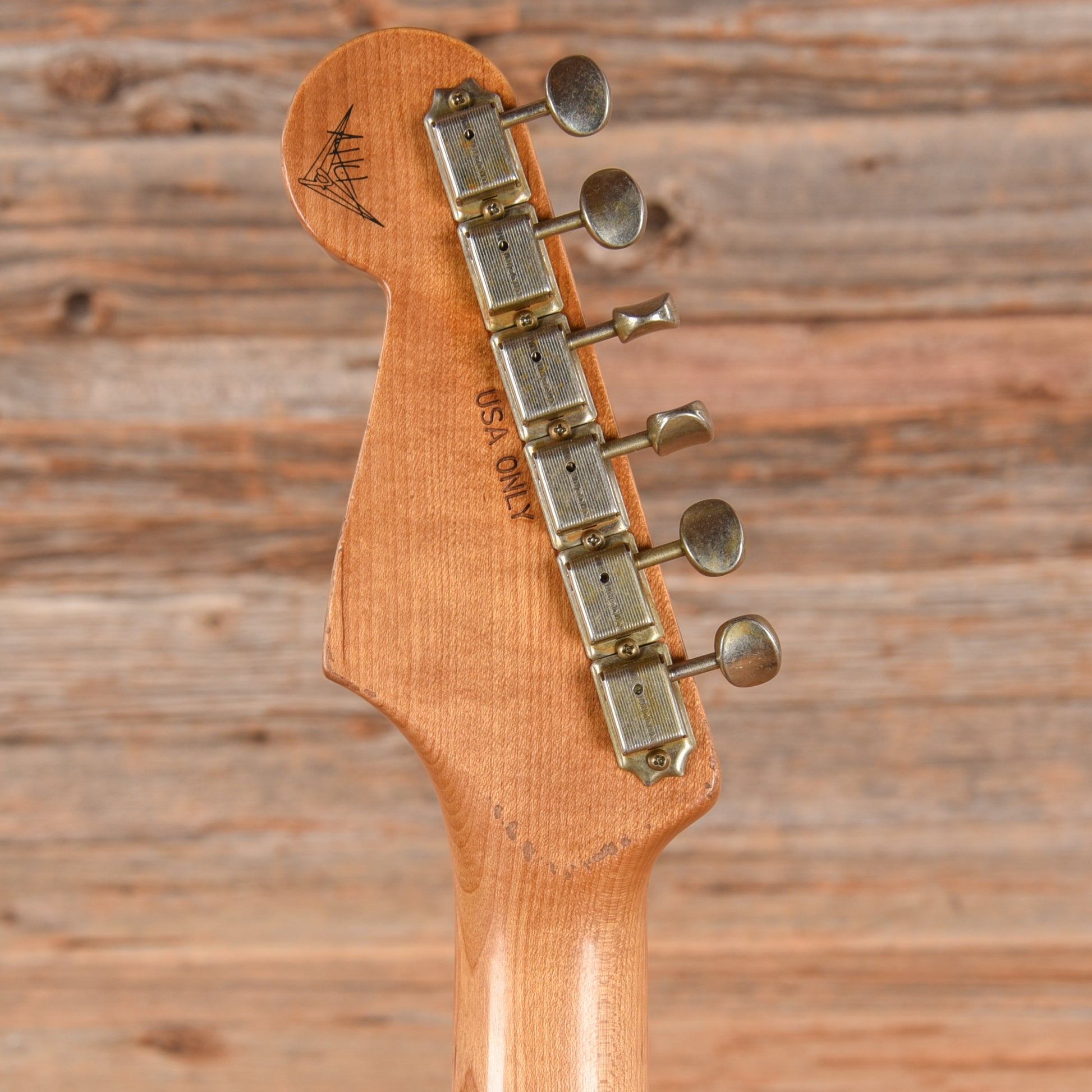 Fender Custom Shop Andy Hicks Masterbuilt '64 Fat Stratocaster  Journeyman Relic w/Brazilian Rosewood Fretboard Sunburst Electric Guitars / Solid Body