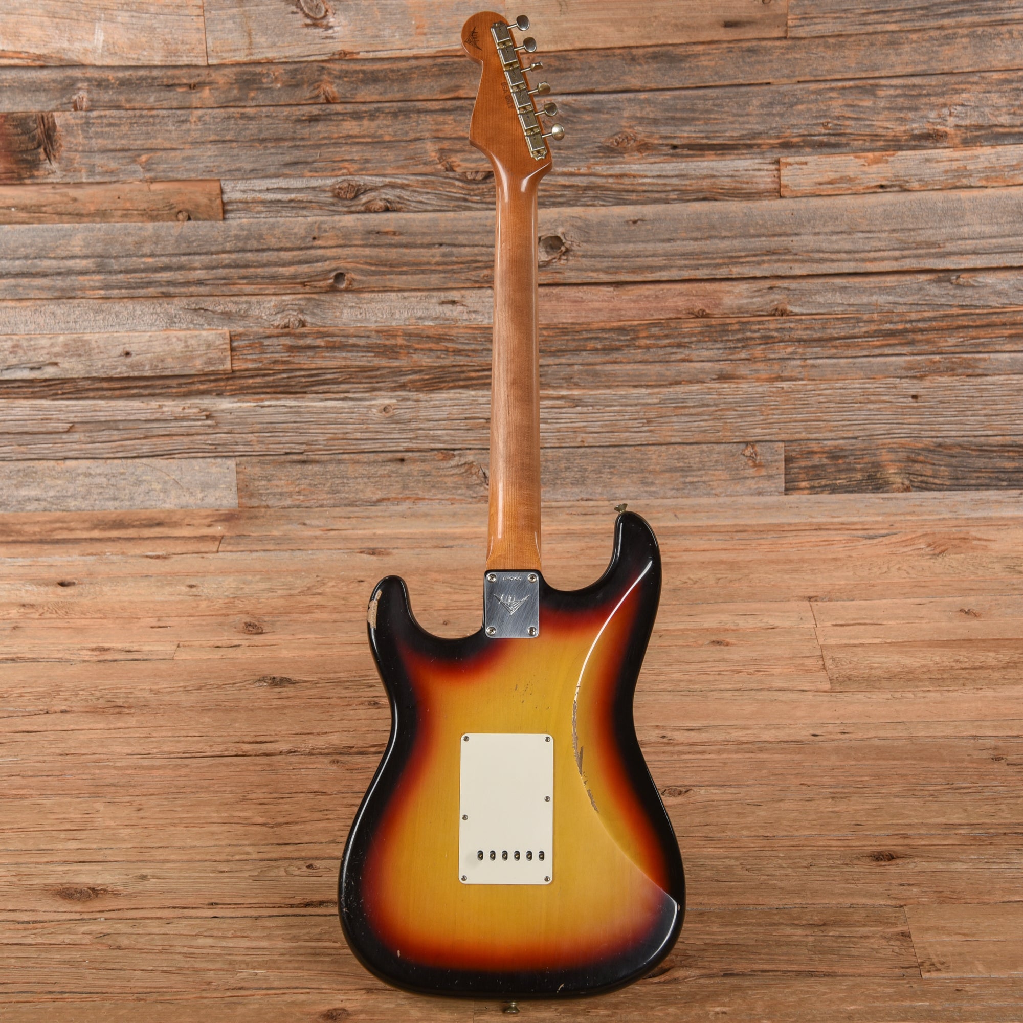 Fender Custom Shop Andy Hicks Masterbuilt '64 Fat Stratocaster  Journeyman Relic w/Brazilian Rosewood Fretboard Sunburst Electric Guitars / Solid Body
