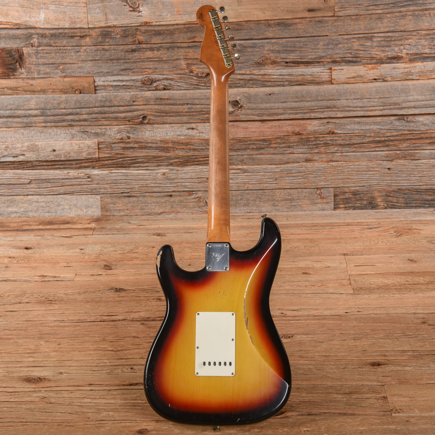 Fender Custom Shop Andy Hicks Masterbuilt '64 Fat Stratocaster  Journeyman Relic w/Brazilian Rosewood Fretboard Sunburst Electric Guitars / Solid Body