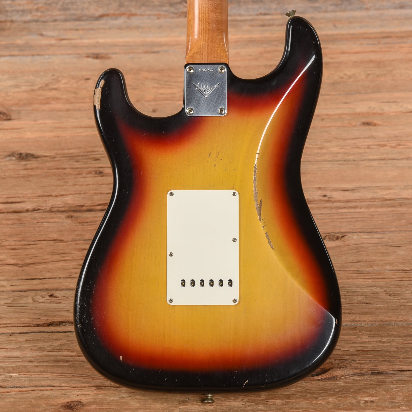 Fender Custom Shop Andy Hicks Masterbuilt '64 Fat Stratocaster  Journeyman Relic w/Brazilian Rosewood Fretboard Sunburst Electric Guitars / Solid Body