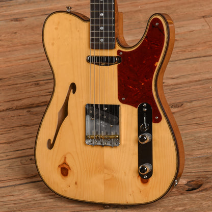 Fender Custom Shop Artisan Knotty Pine Telecaster Thinline Natural 2024 Electric Guitars / Solid Body